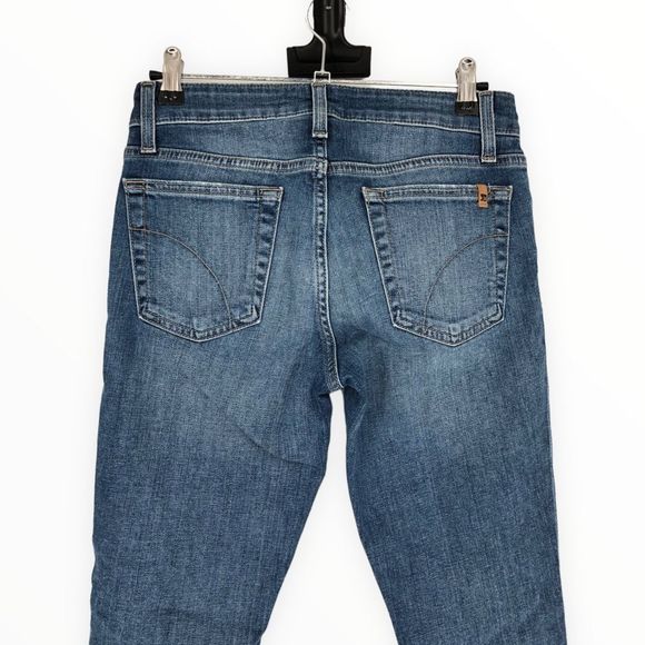 Joe’s Jeans Raw Hem Ankle Skinny Jeans Mid Rise size 25 - Picture 4 of 12